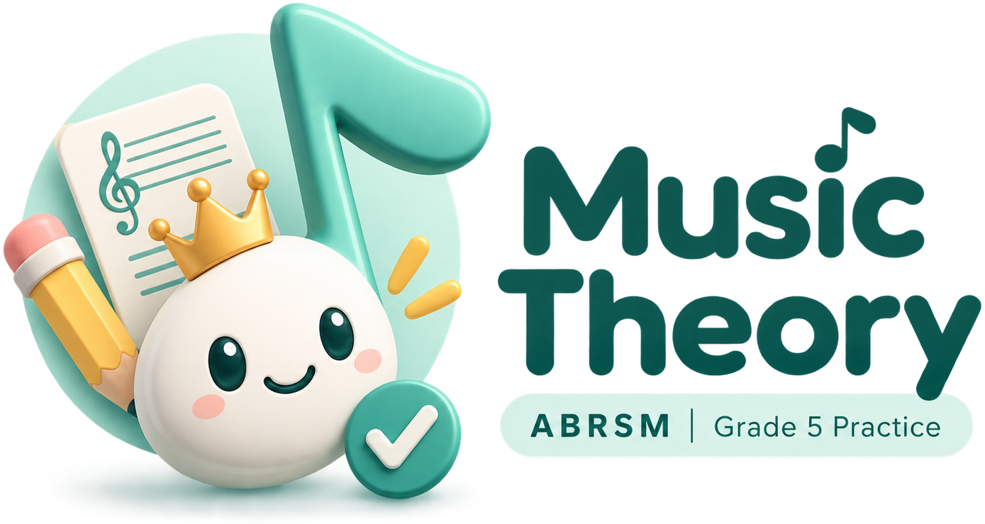 Music Theory ABRSM Grade 5 Practice
